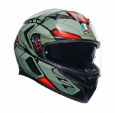 Шлем AGV K3 Decept Black/Green/Red