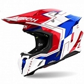 Шлем Airoh Twist 3 Dizzy White/Blue/Red