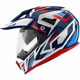 Шлем Kappa KV30 Evo Grayer Dual White/Blue/Red