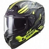 Шлем LS2 FF327 Challenger Spin Grey/Yellow