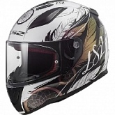 Шлем LS2 FF353 Rapid II Boho White/Black/Pink