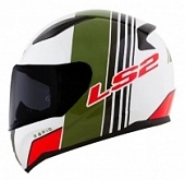 Шлем LS2 FF353 Rapid Multiply White/Green/Red