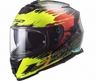 Шлем LS2 FF800 Storm Drop Black/Yellow/Red