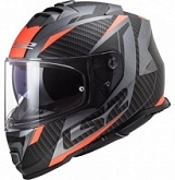 Шлем LS2 FF800 Storm II Racer Black/Orange Matt