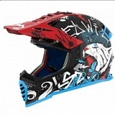 Шлем LS2 MX437 Fast II Junior Starmaw Black