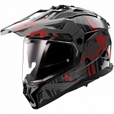 Шлем LS2 MX702 Pioneer II Crazy Black/Red