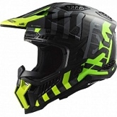 Шлем LS2 MX703 C X-Force Barrier Yellow/Black