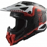 Шлем LS2 MX703 C X-Force Victory Red/White