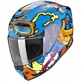 Шлем Scorpion Exo Air Fun Junior Blue/Orange