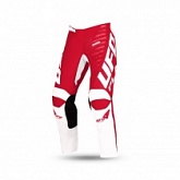 Мотоштаны UFO Kimura Junior White/Red