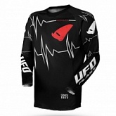 Мотоджерси UFO Slim Adrenaline Black/Orange
