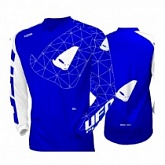 Мотоджерси UFO Tecno Blue/White