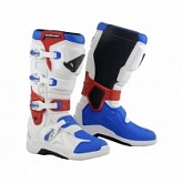 Мотоботы UFO Xander White/Blue/Red