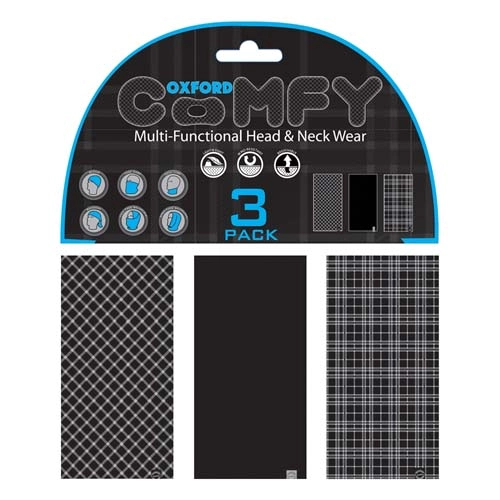 Бандани Oxford NW108 Grey/Black