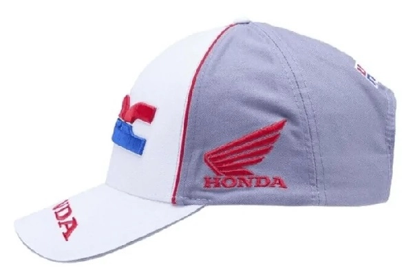 Мотокепка HRC MotoGP Grey/White