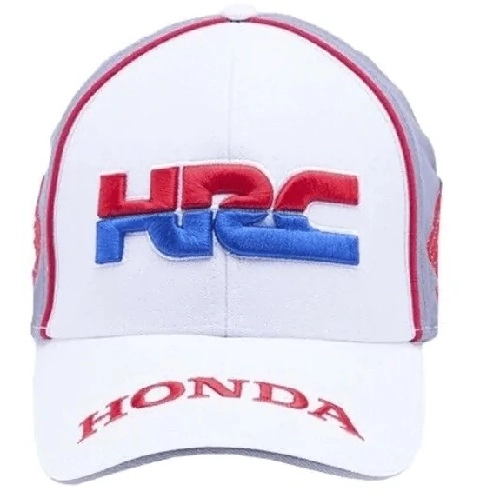 Мотокепка HRC MotoGP Grey/White