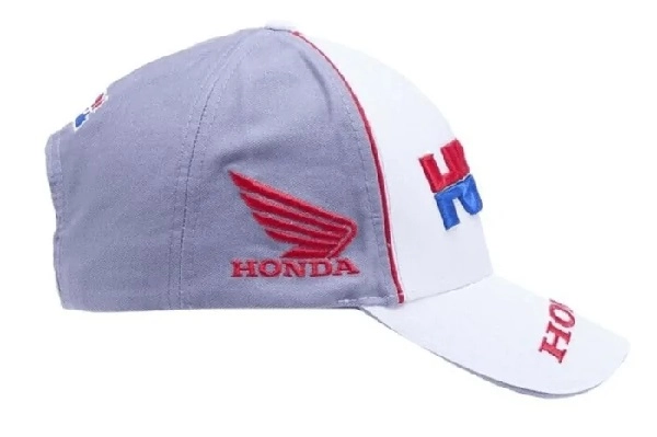 Мотокепка HRC MotoGP Grey/White
