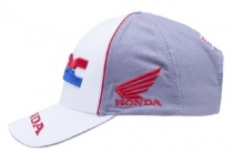 Мотокепка HRC MotoGP Grey/White