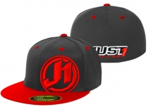 Мотокепка Just1 Cappello Flexfit Impact (L-XL) Black/Red