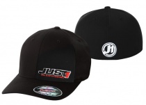Мотокепка Just1 Cappello Flexfit Solid (S/M) Black