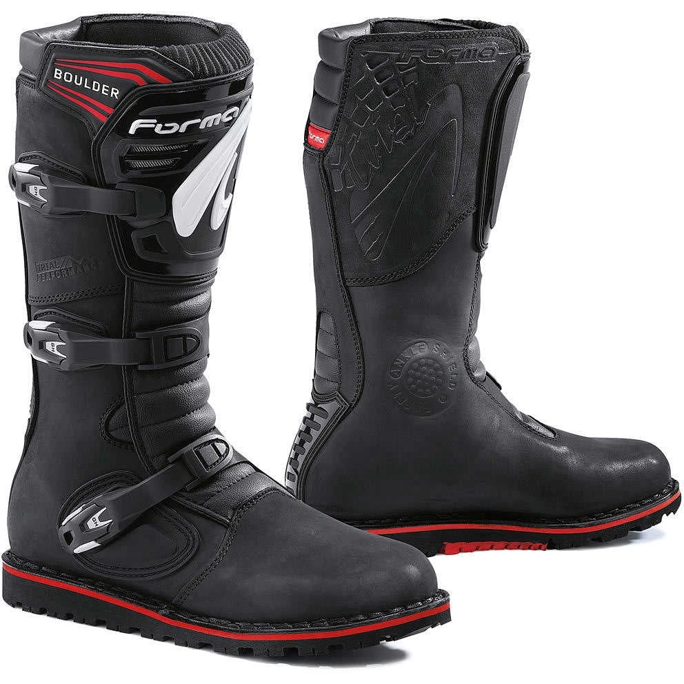 Мотоботи Forma Boulder Black