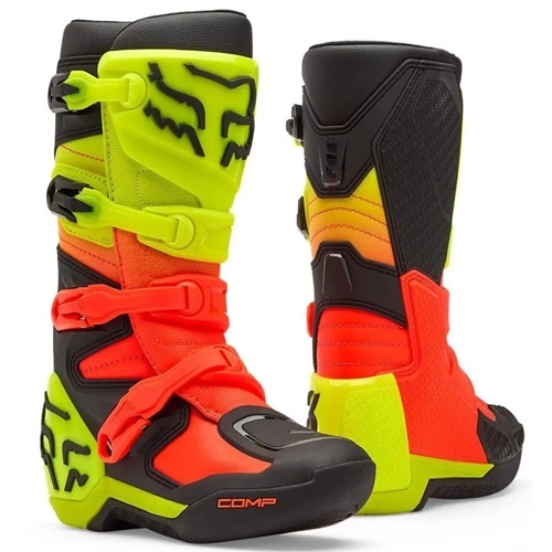 Мотоботи FOX Comp Junior Orange/Yellow