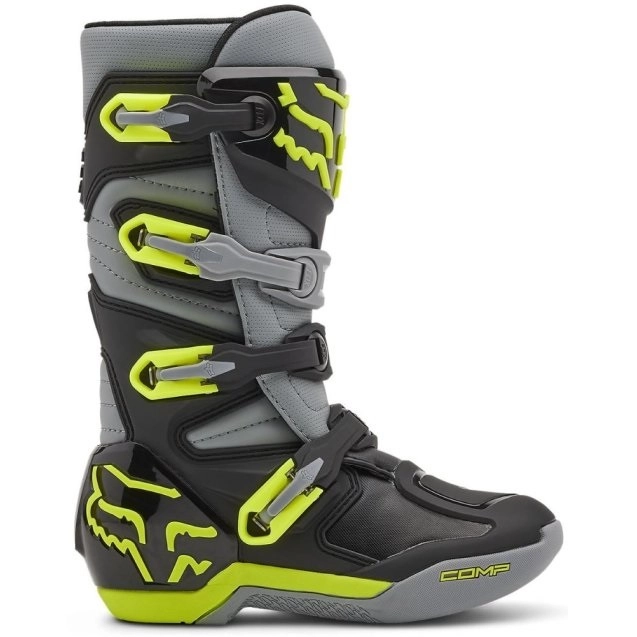 Мотоботи FOX Comp Junior Yellow/Grey/Black