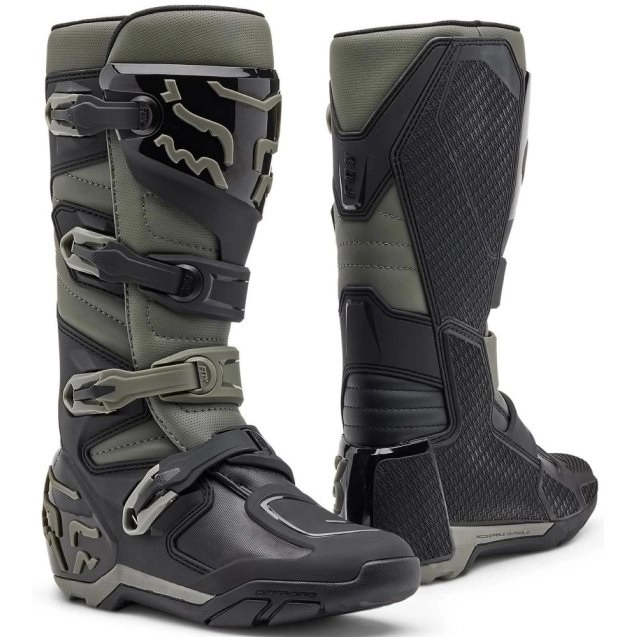 Мотоботи FOX Comp X Grey/Black