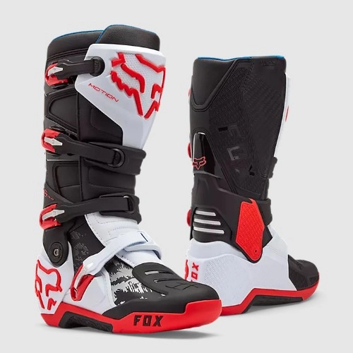 Мотоботи FOX Motion Fluo Red