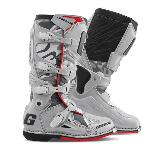 Мотоботи Gaerne Fastback Endurance Snow Grey/Black/Red