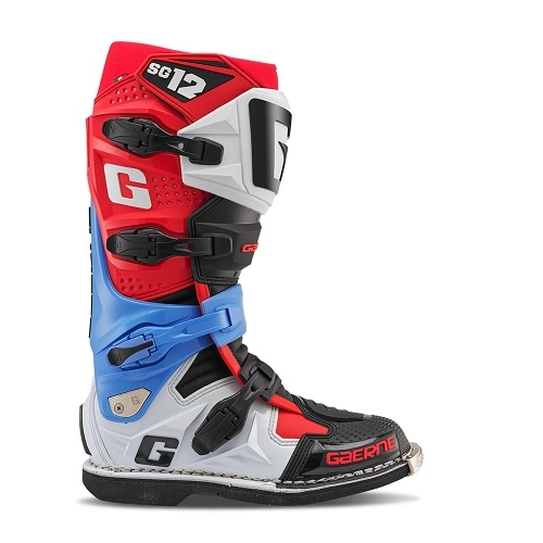 Мотоботи Gaerne SG-12 Gravel Enduro Grey/Red/Blue/Black
