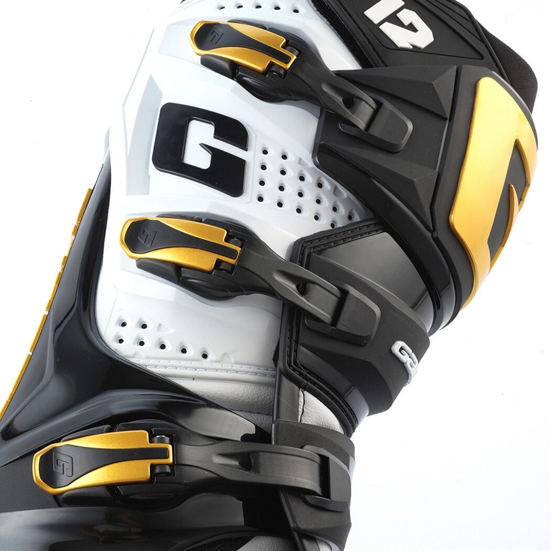 Мотоботи Gaerne SG-12 Luxe Black/White/Gold