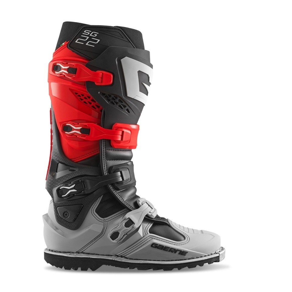 Мотоботи Gaerne SG-22 Gore-Tex Enduro Red/Black/Grey