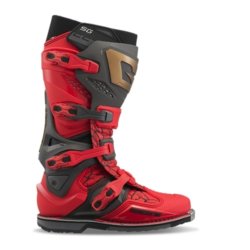Мотоботи Gaerne SG-22 Magma MJK Limited Edition Red/Black/Brown