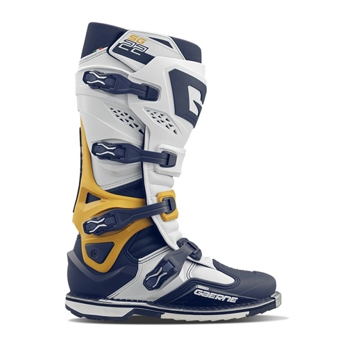 Мотоботи Gaerne SG-22 Squadron Blue/Gold/White