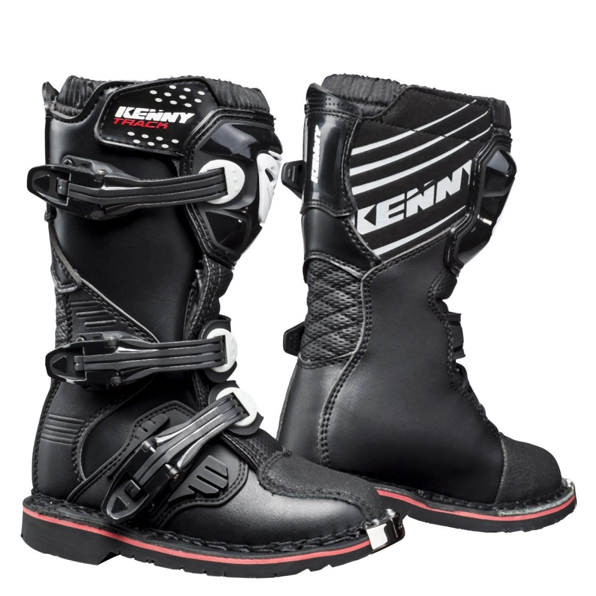 Мотоботи Kenny Racing Track Junior Black/White