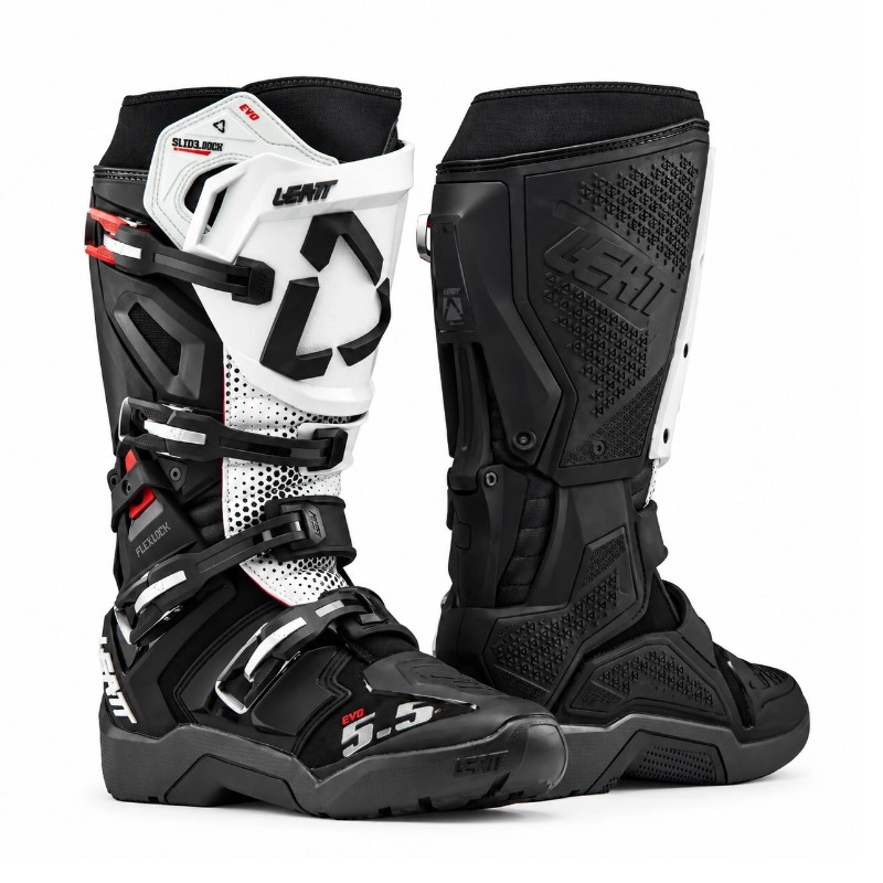 Мотоботы Leatt Moto 5.5 Enduro Evo Black/White