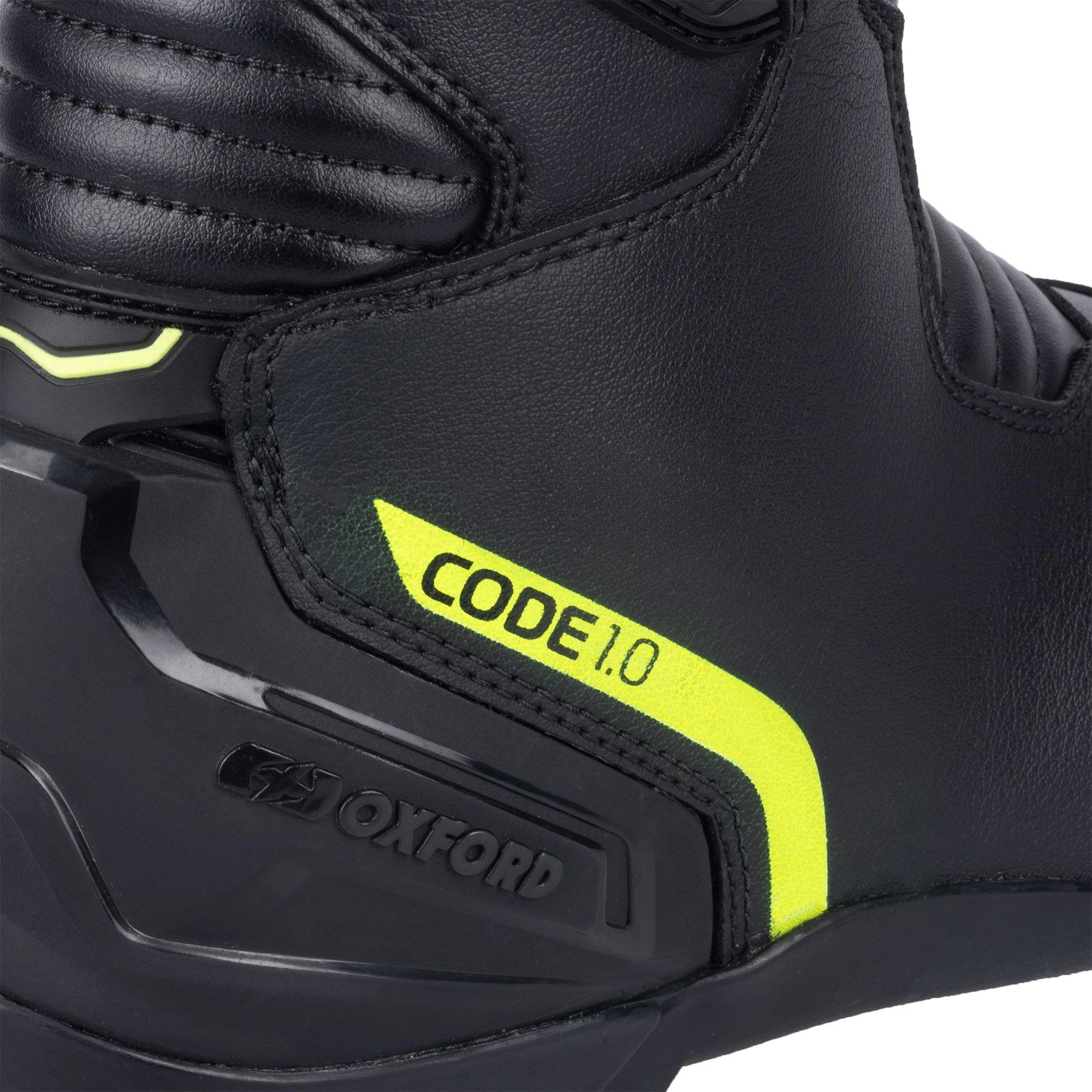 Мотоботи Oxford Code 1.0 Mid D2D Black/Yellow