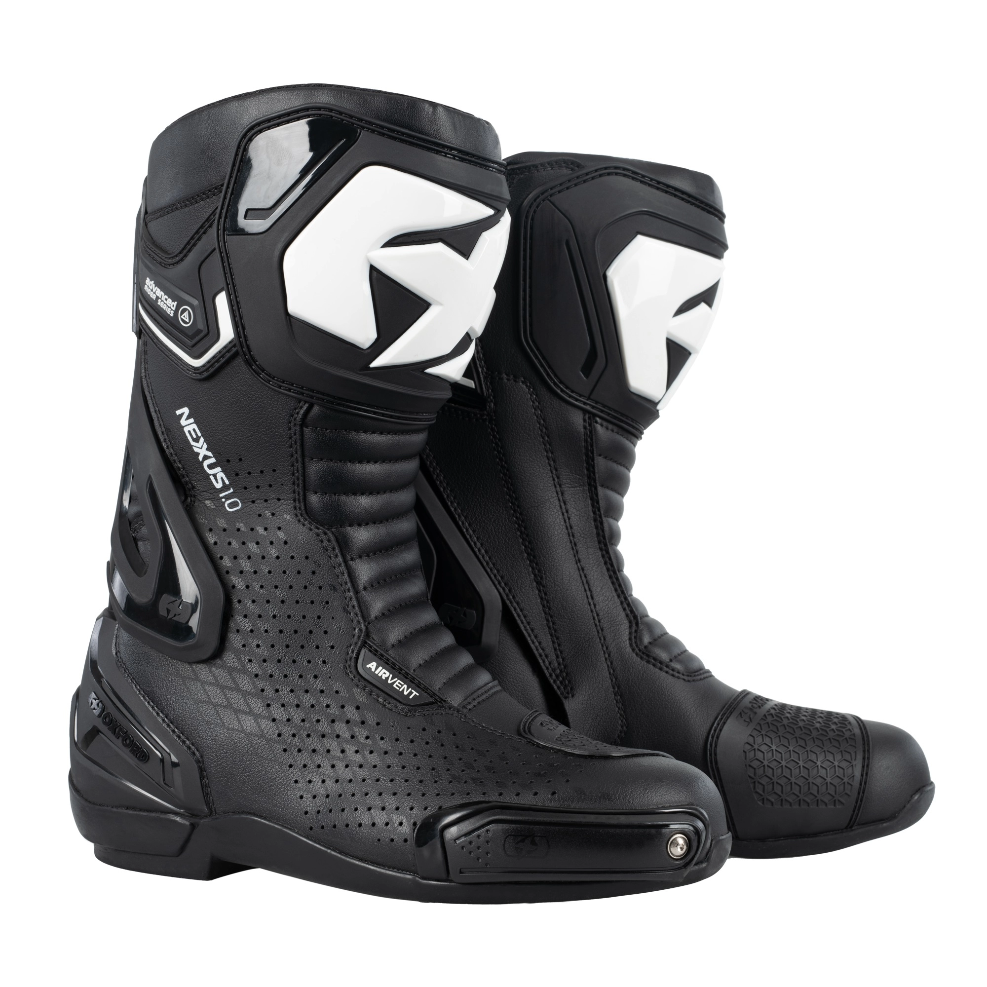 Мотоботи Oxford Nexus 1.0 Air Black/White