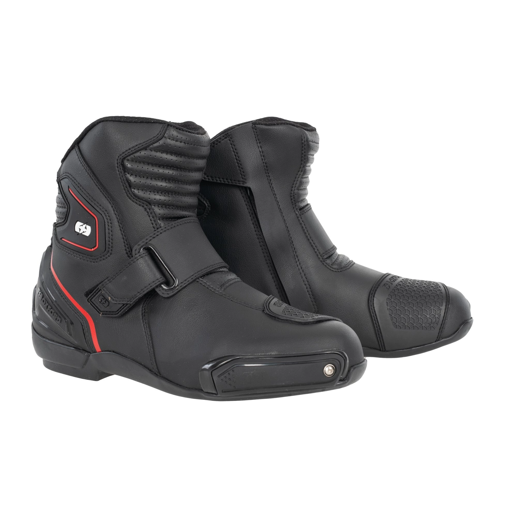 Мотоботи Oxford Omega Air Short Black/Red