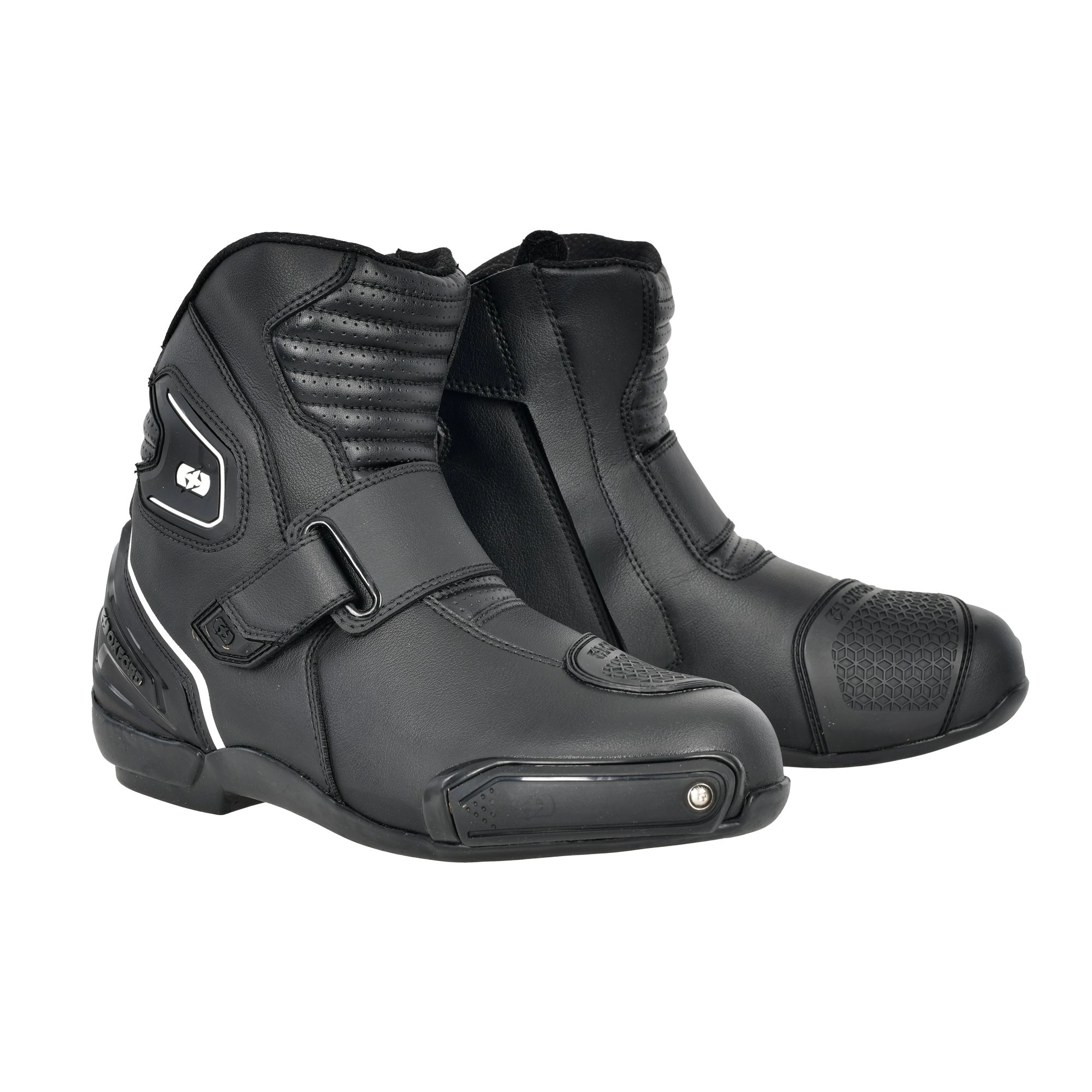 Мотоботи Oxford Omega Air Short Black/White