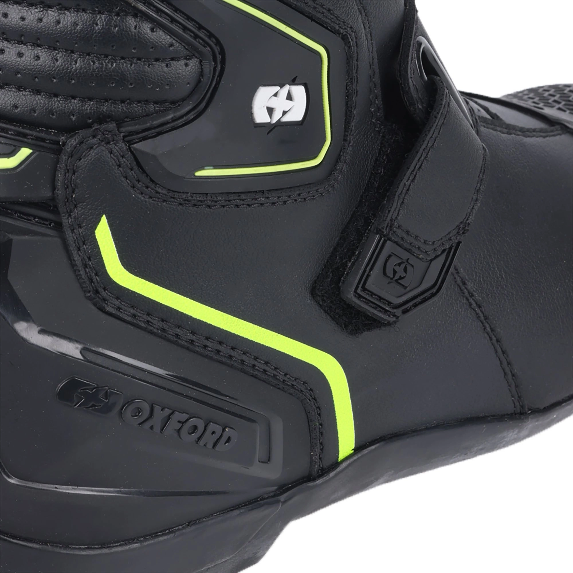 Мотоботи Oxford Omega Air Short Black/Yellow