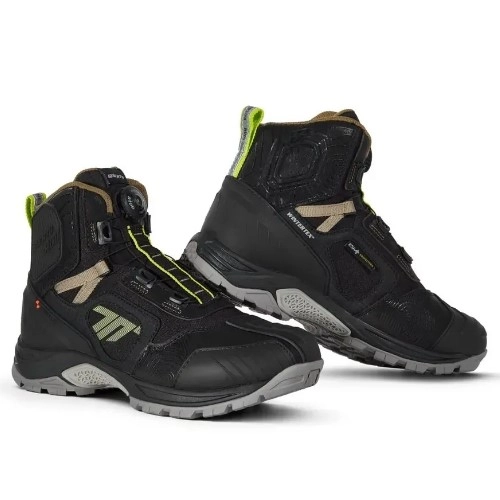 Мотоботи Seventy BA7 Stelvio Low Black/Yellow