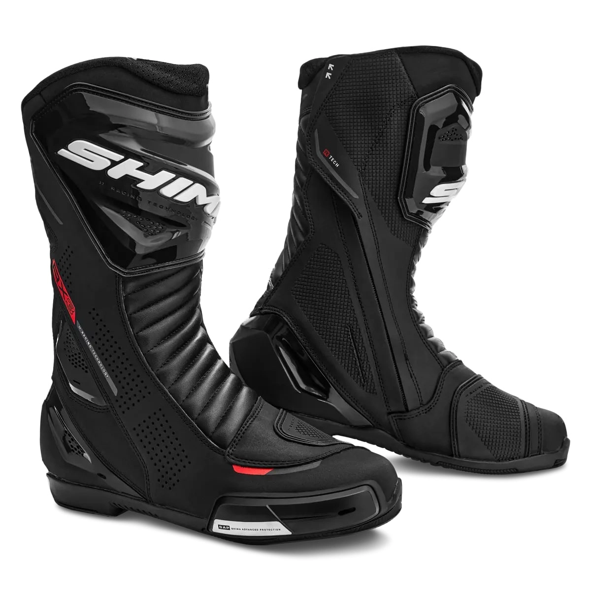 Мотоботи Shima RX-3 Black/Red