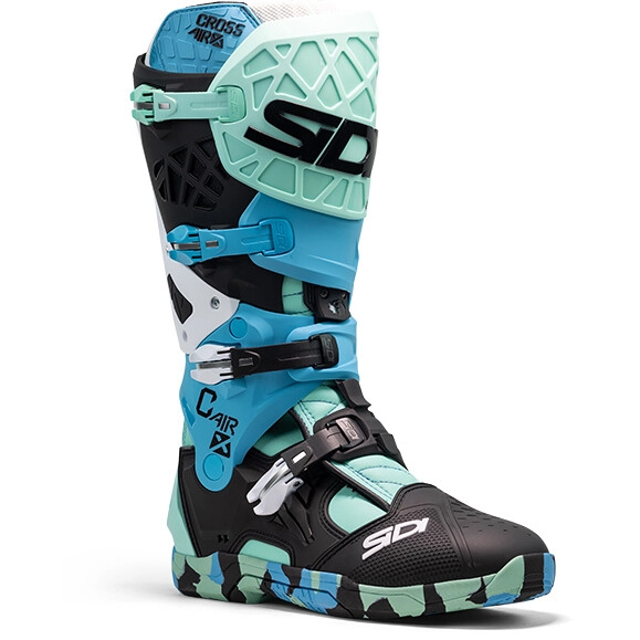 Мотоботи Sidi Crossair X Messy Cyan Green