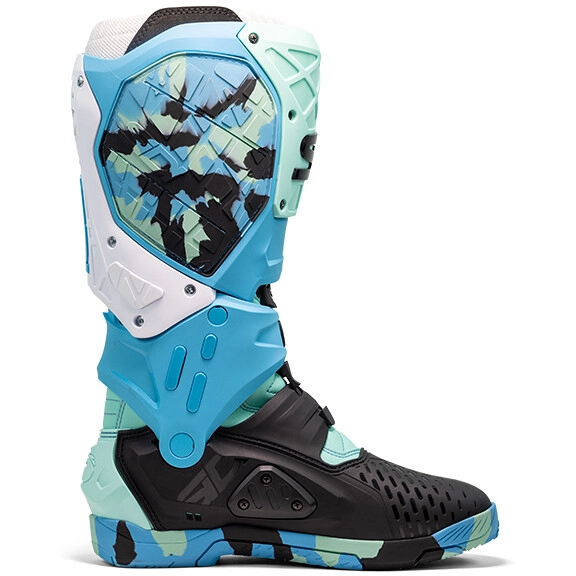 Мотоботи Sidi Crossair X Messy Cyan Green