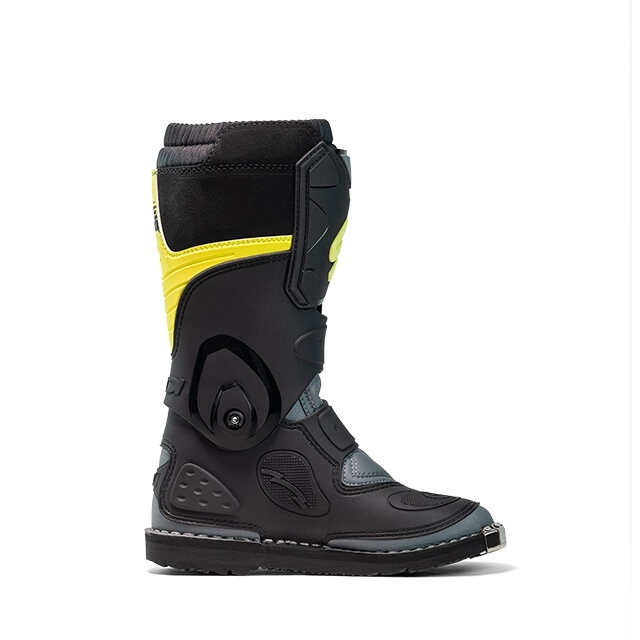 Мотоботи Sidi Flame Black/Lime Grey