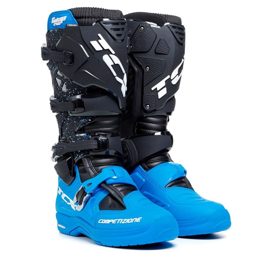 Мотоботи TCX Comp Evo 2 Michelin Black/Blue