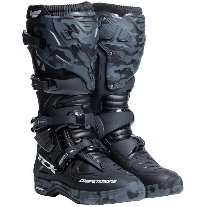 Мотоботи TCX Comp Evo 2 Michelin Black/Camo