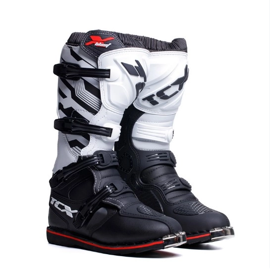 Мотоботи TCX X-Blast Black/White/Red